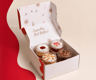 4 Pack of Customizable Cupcakes Delivered Australia-wide