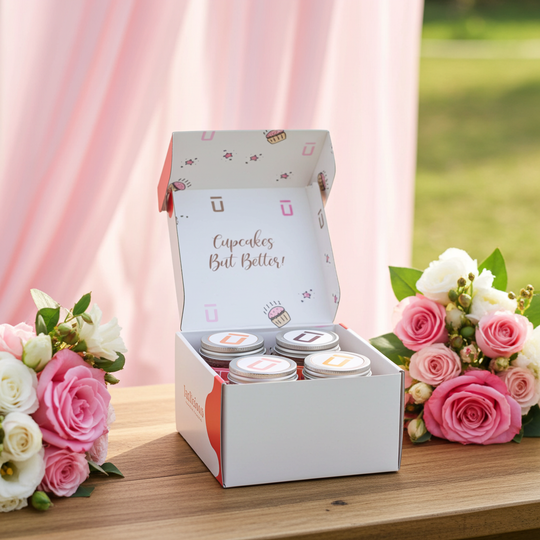 4 Pack of Customizable Cupcakes Delivered Australia-wide